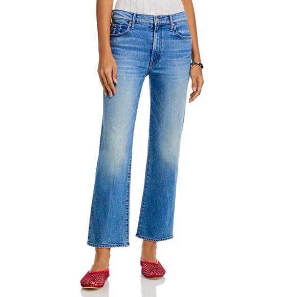 MOTHER Denim - MOTHER The Kick It Ankle Fray Jeans Women's Size 29 Retail $278